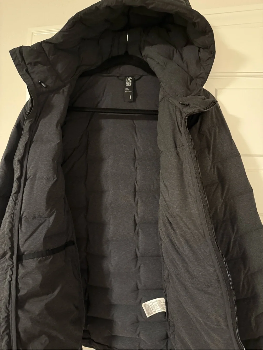 Mountain Hardwear Men’s Stretchdown Hooded Puffer Jacket - Dark Gray